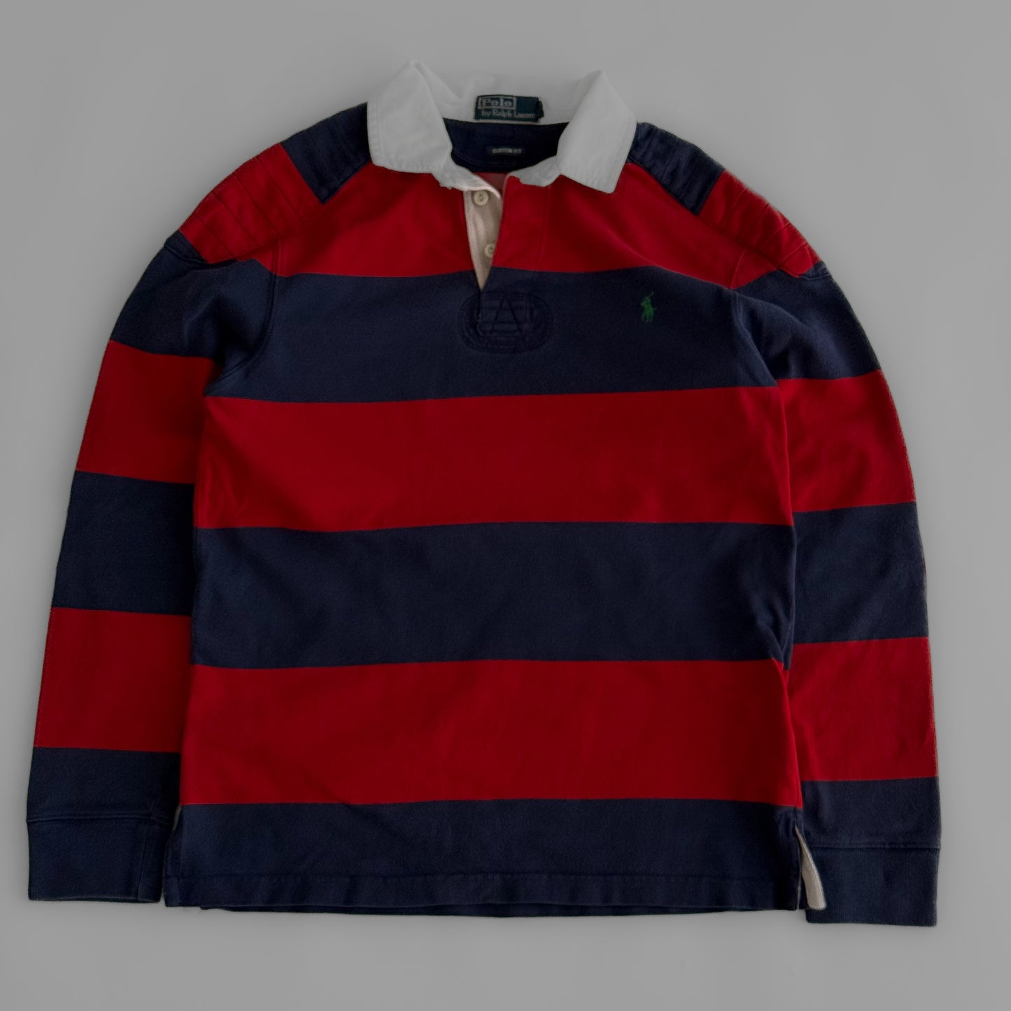 Ralph Lauren Striped Rugby Shirt - Medium