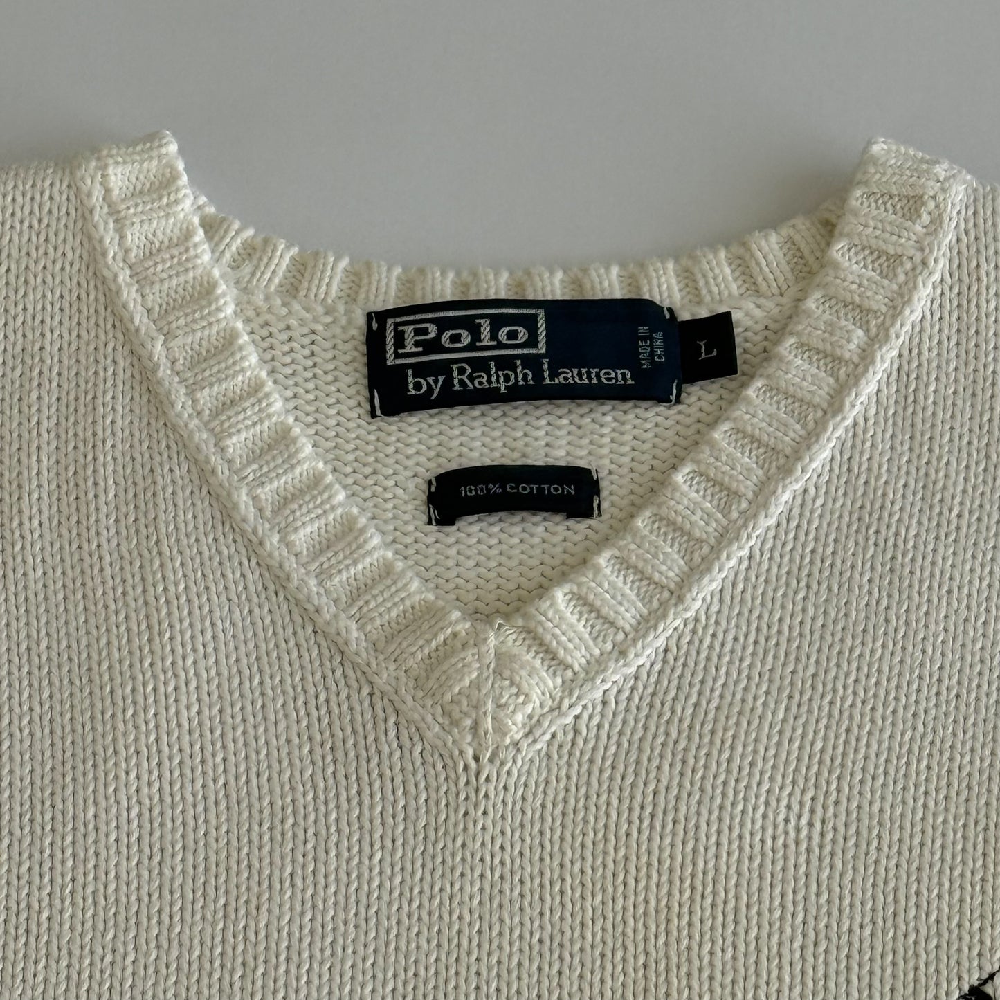 Ralph Lauren Knitted Vest - Large