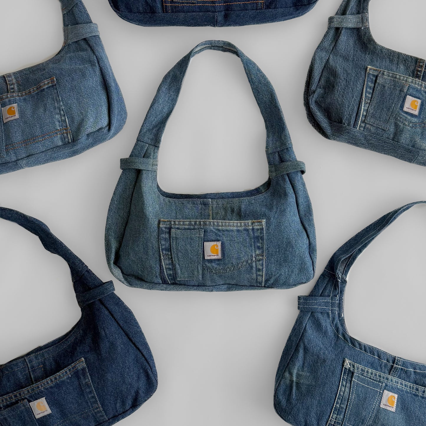 PRE-ORDER Reworked Carhartt Jackie - Blue Denim