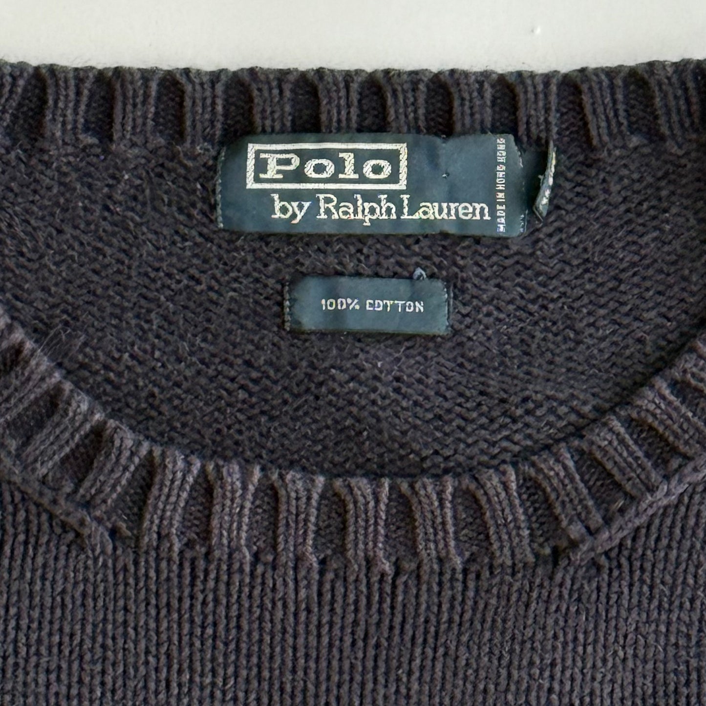 Ralph Lauren Heavy Knit - Large
