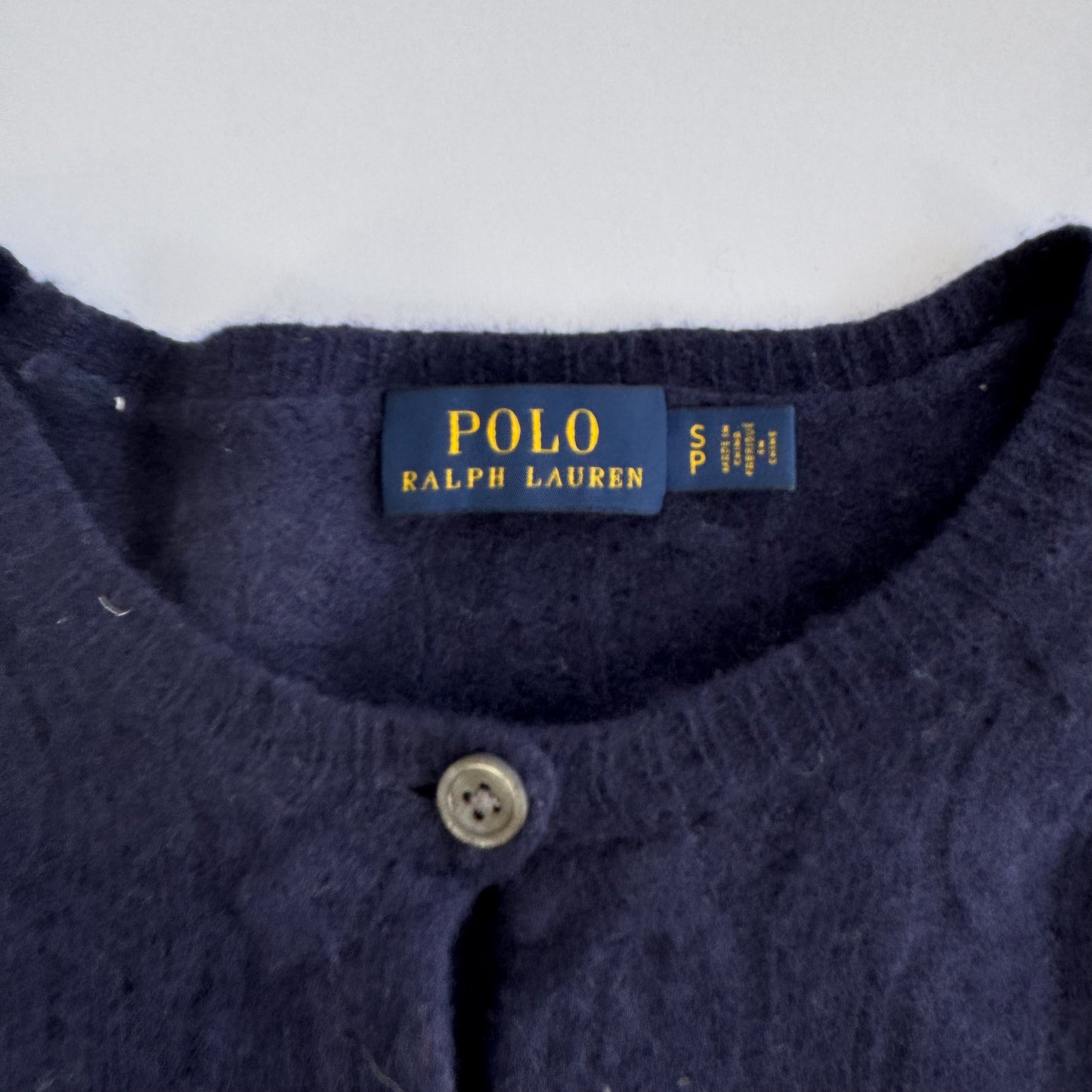 Ralph Lauren Cable Knit Cardigan - Small