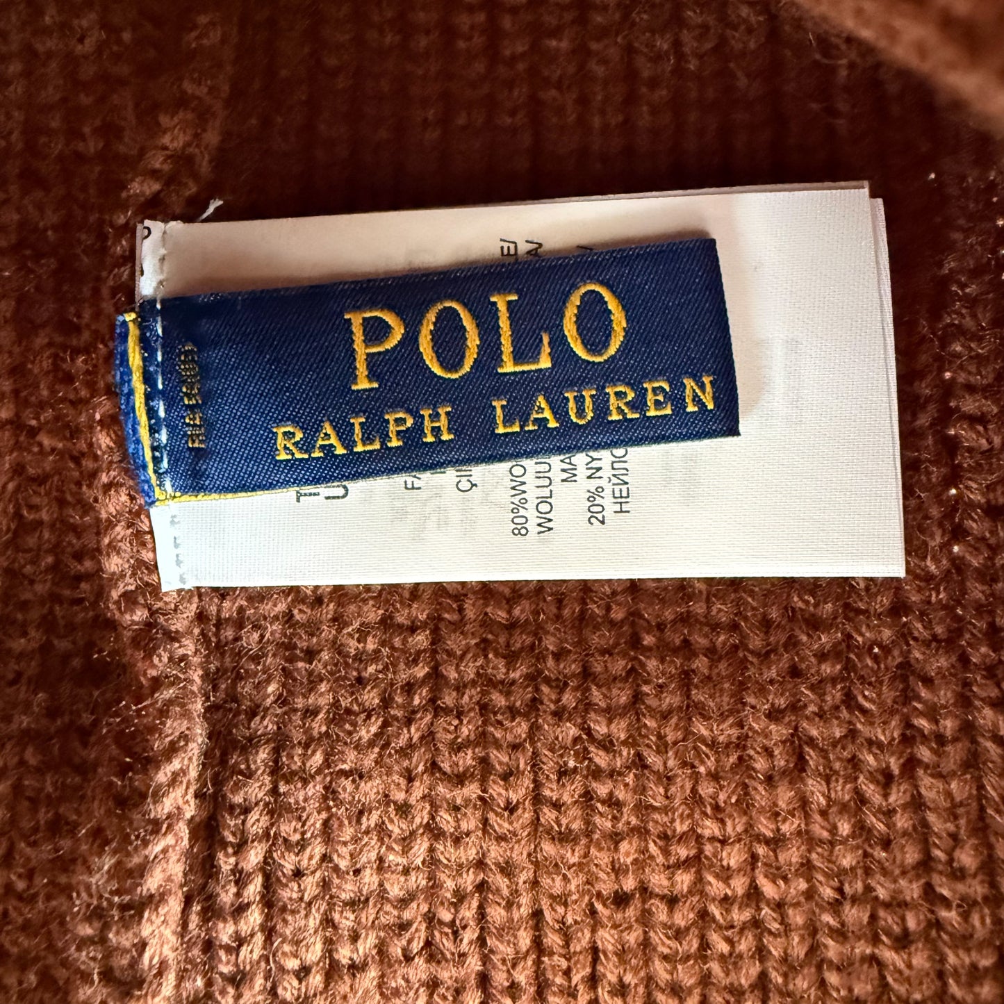Polo Bear Heavy-Knit Beanie