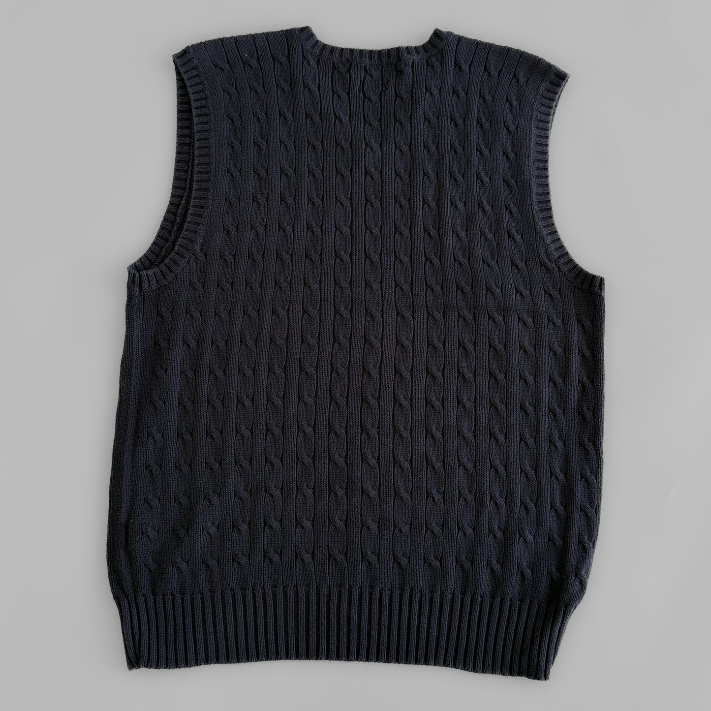 Ralph Lauren Cable Knit Vest - Small