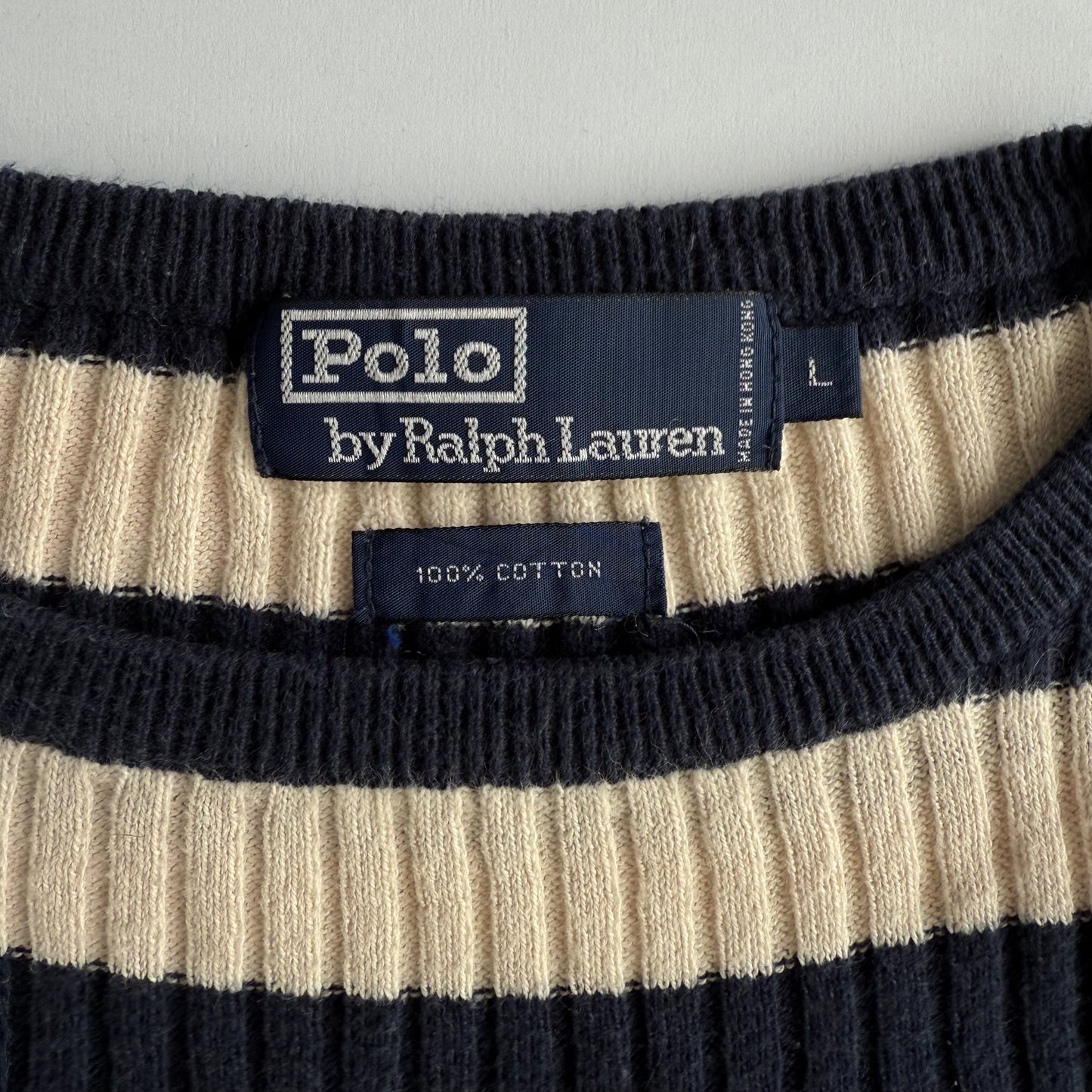 Ralph Lauren Striped Knit - Large