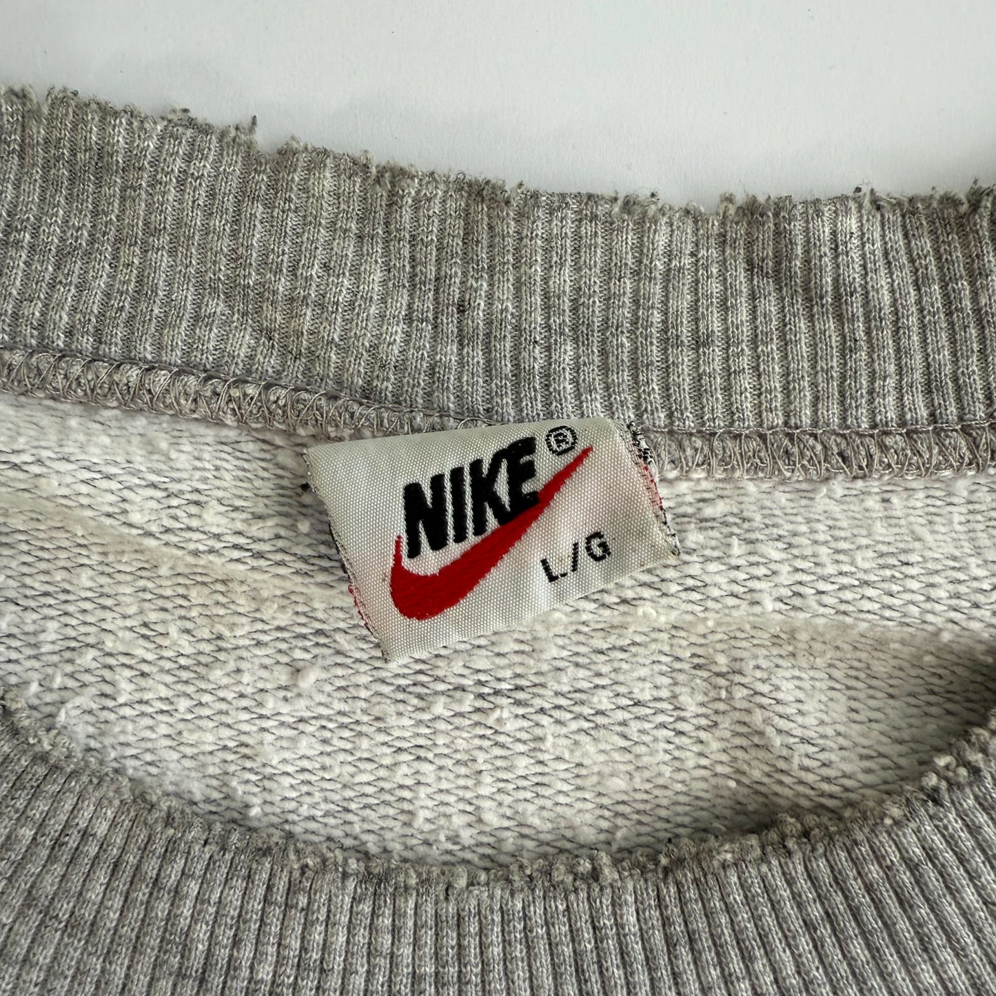 90s Nike Spell Out Sweatshirt - Large