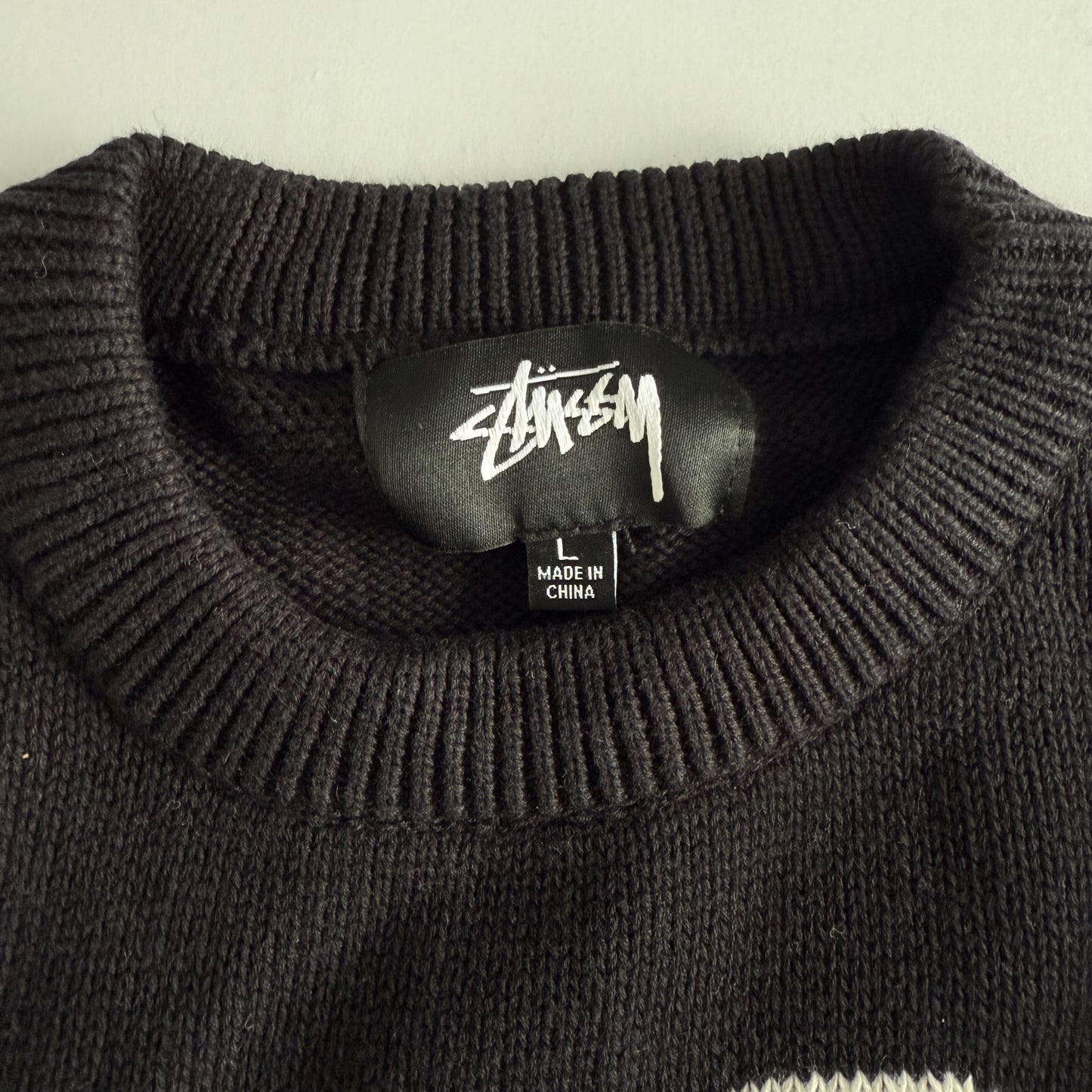 Stussy Swirly S Knit - Large