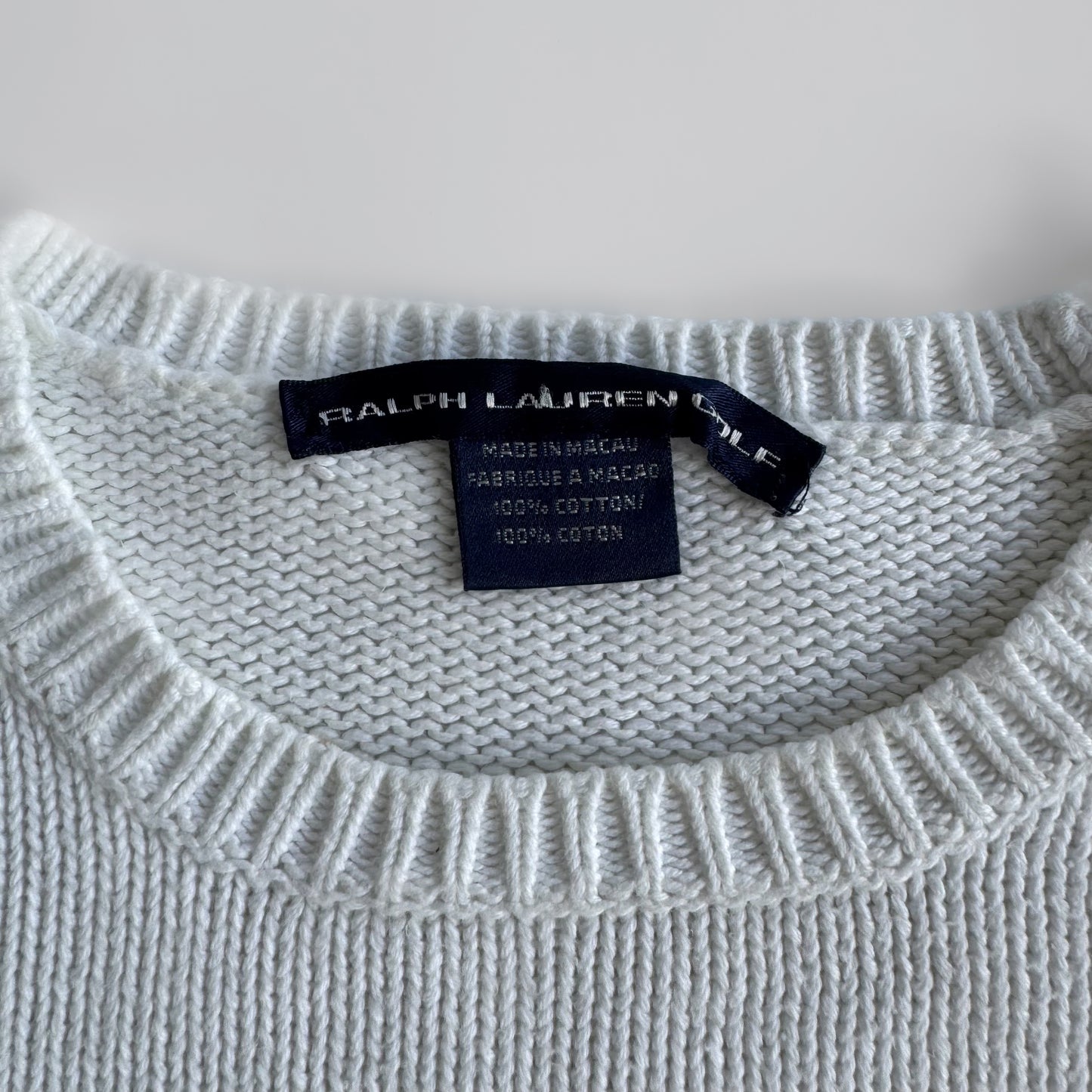 Ralph Lauren Heavy Knit Sweater - Small