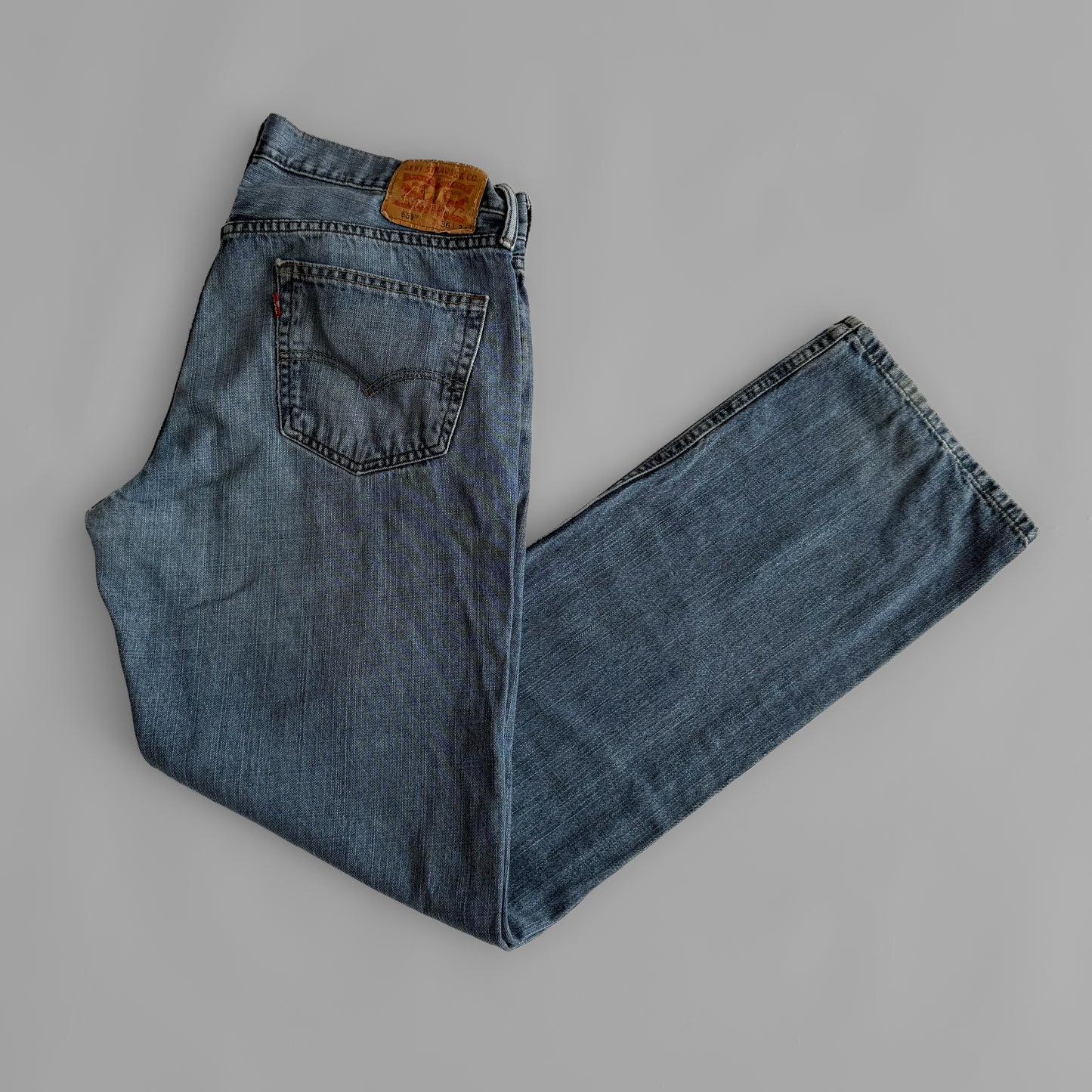 Levis 505 Straight Cut Jeans - 34 X 34