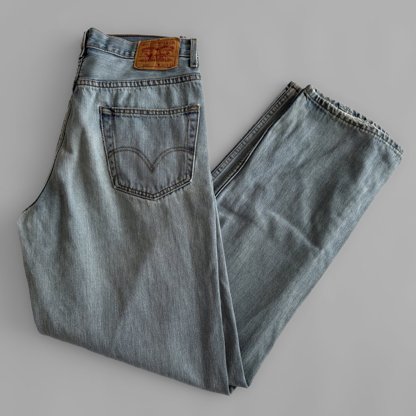 Levis 550 Straight Leg Jeans - 34 X 34