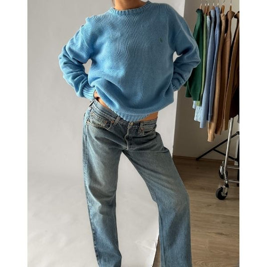 90s Polo Ralph Lauren Heavy Knit - M