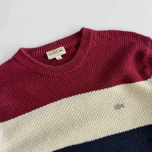 Lacoste Striped Knit - Small