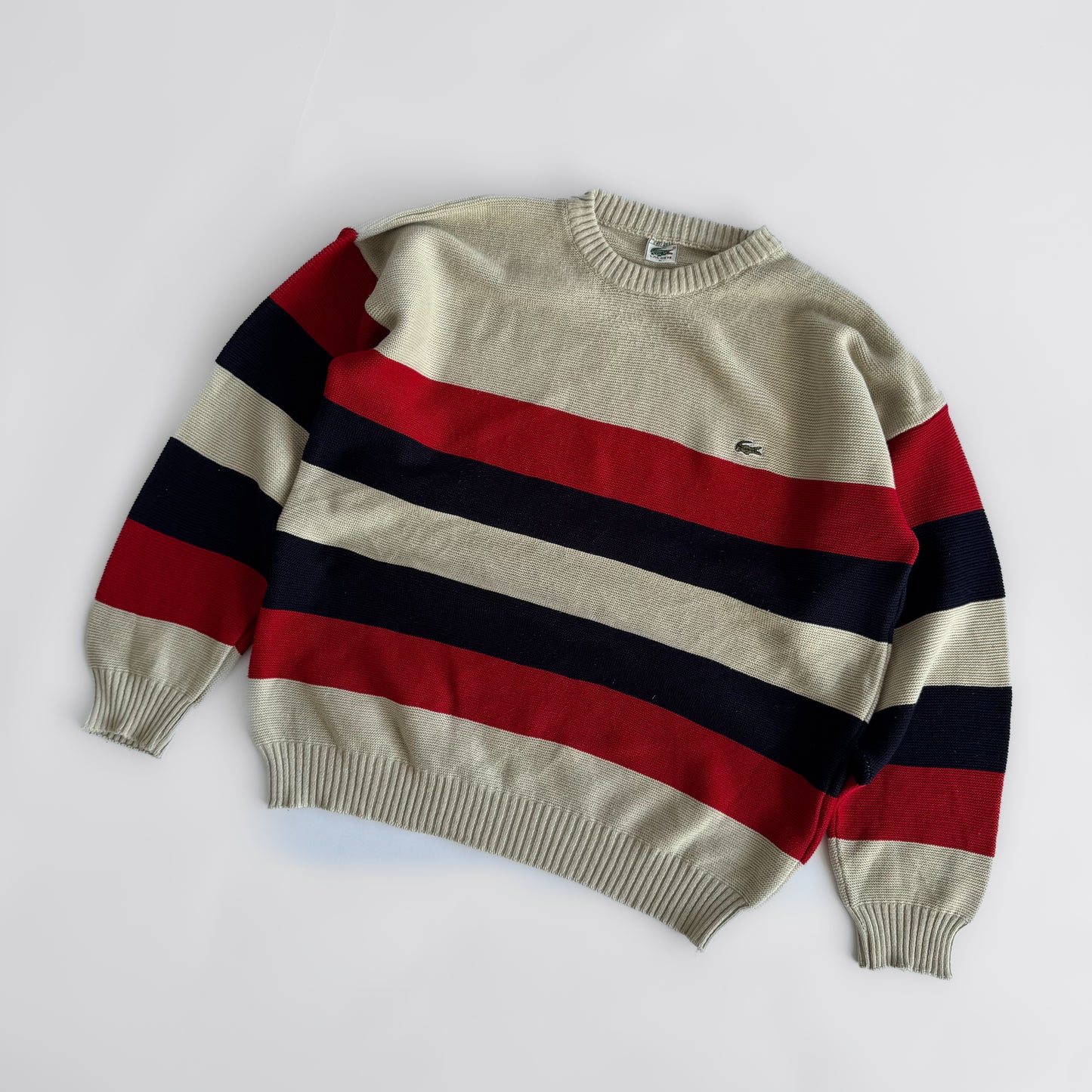 Lacoste Striped Knit - XL
