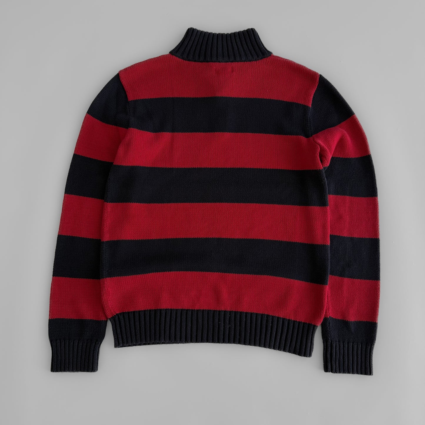 Ralph Lauren Striped Quarter Zip - Medium