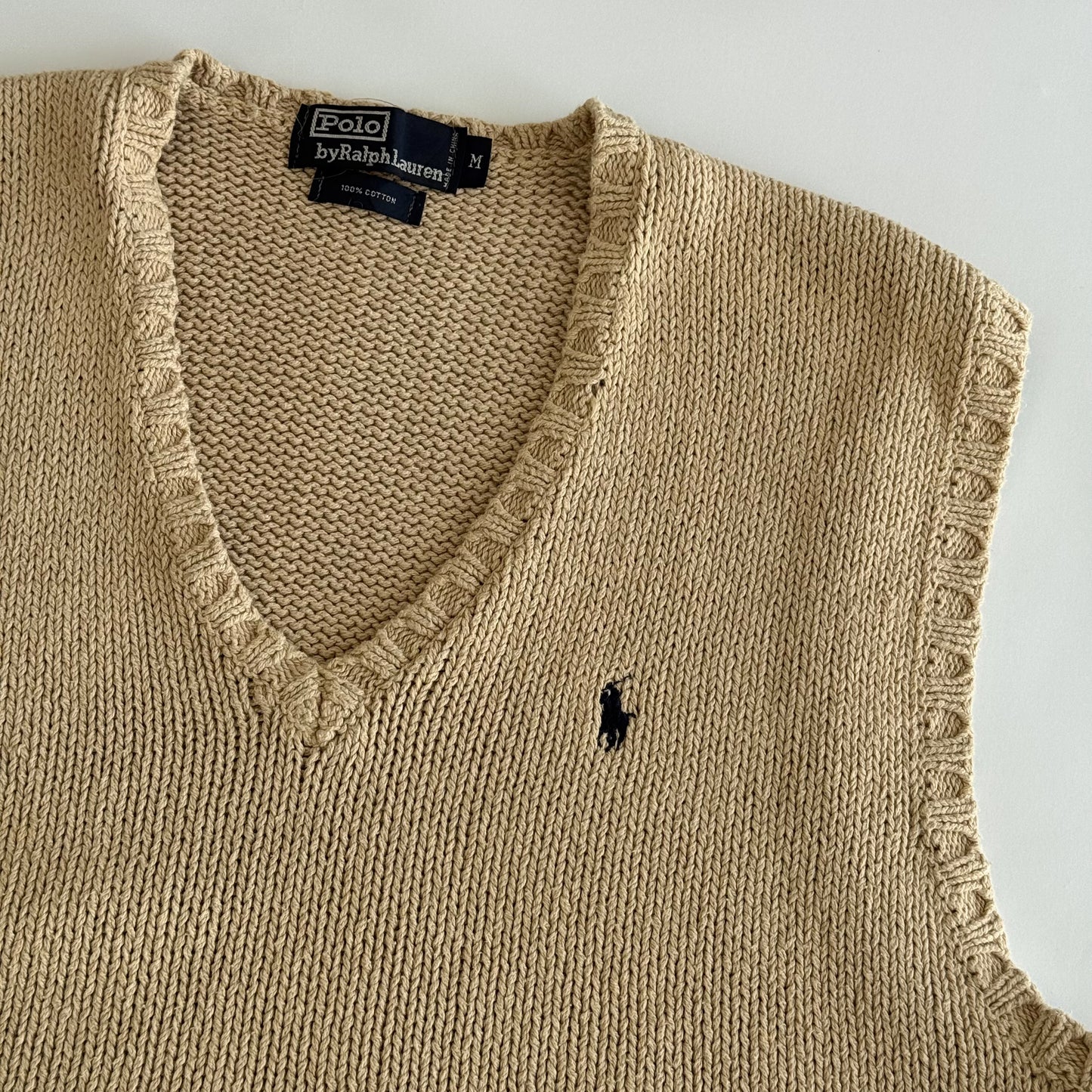 Ralph Lauren Knitted Vest - Medium
