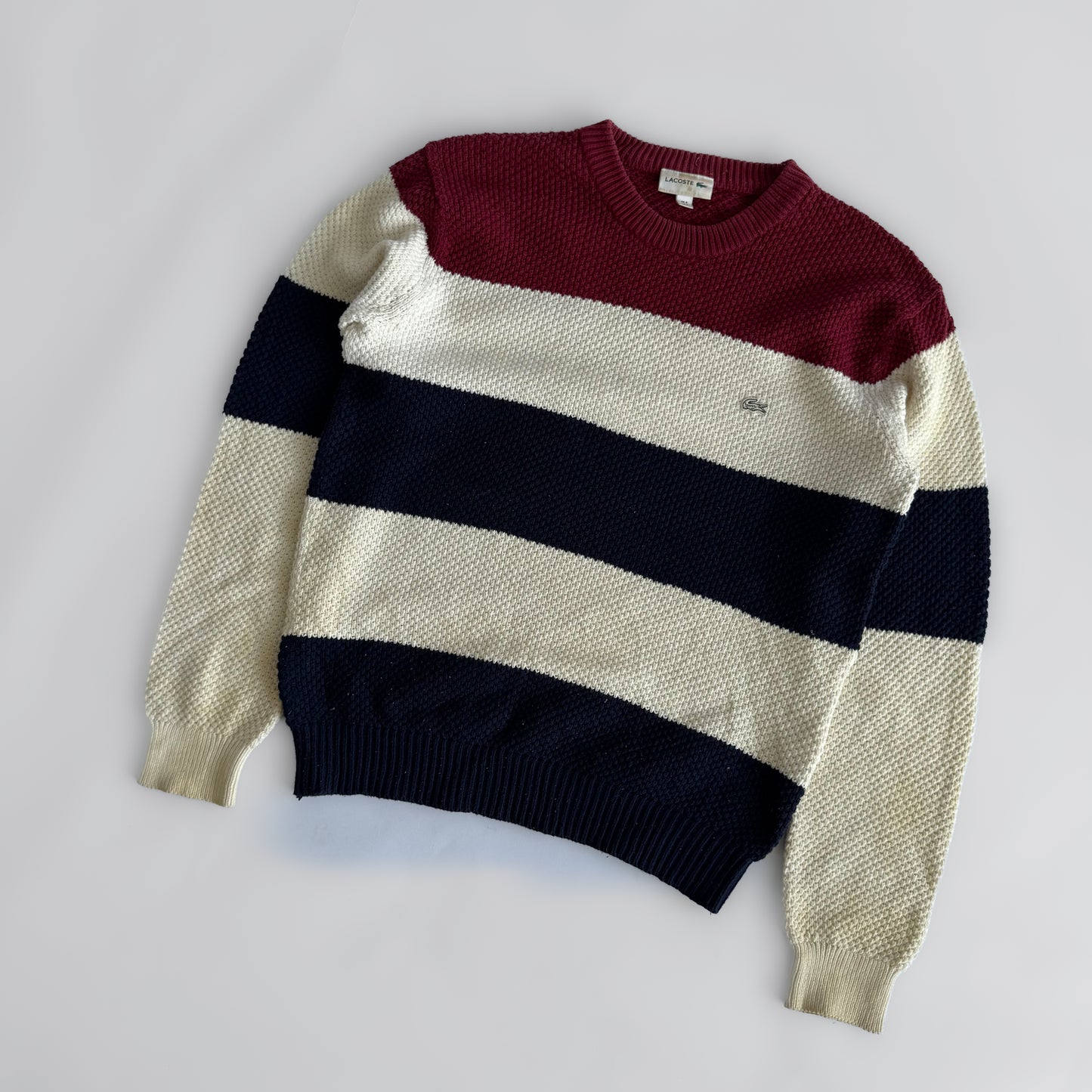 Lacoste Striped Knit - Small