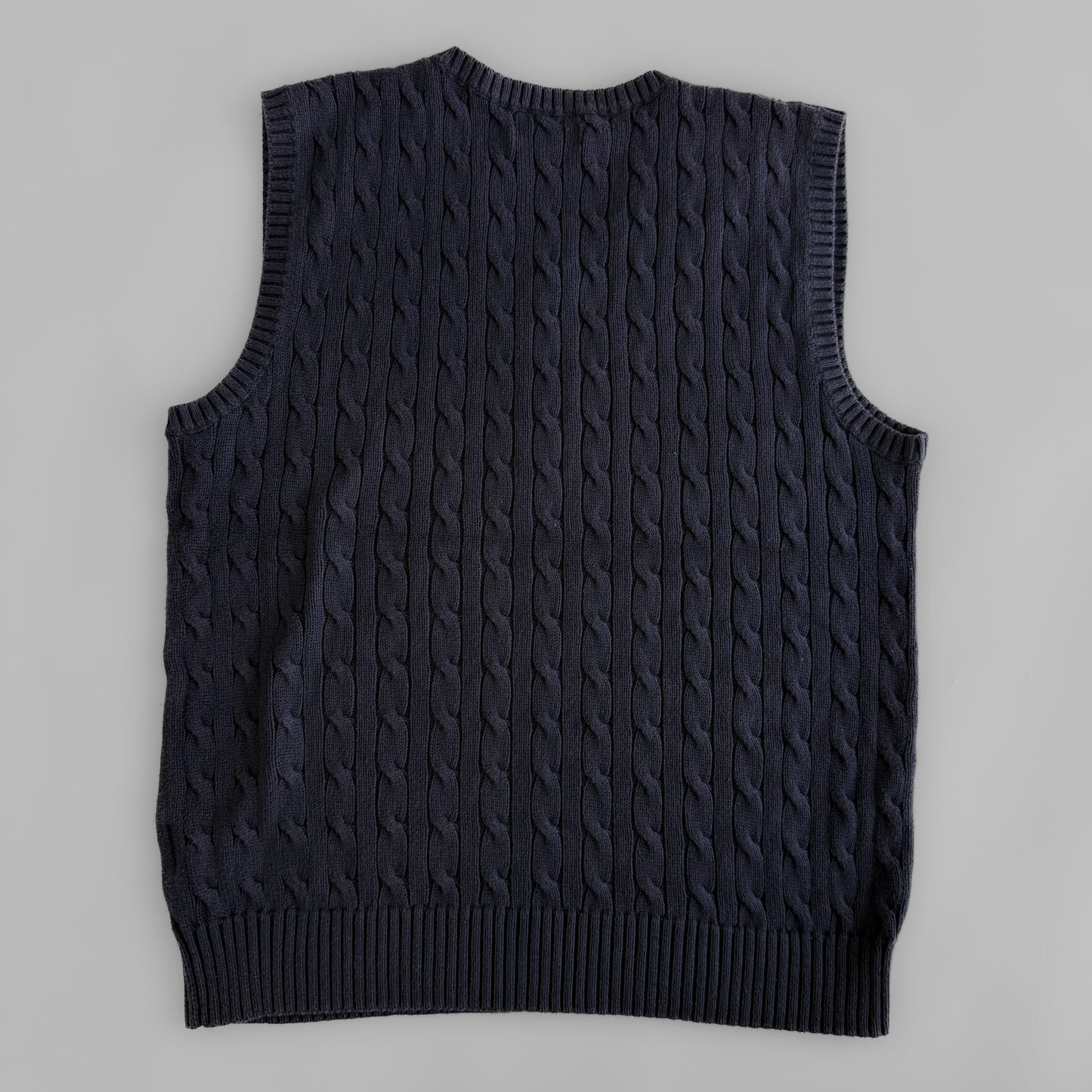 Ralph Lauren Cable Knit Vest - Large