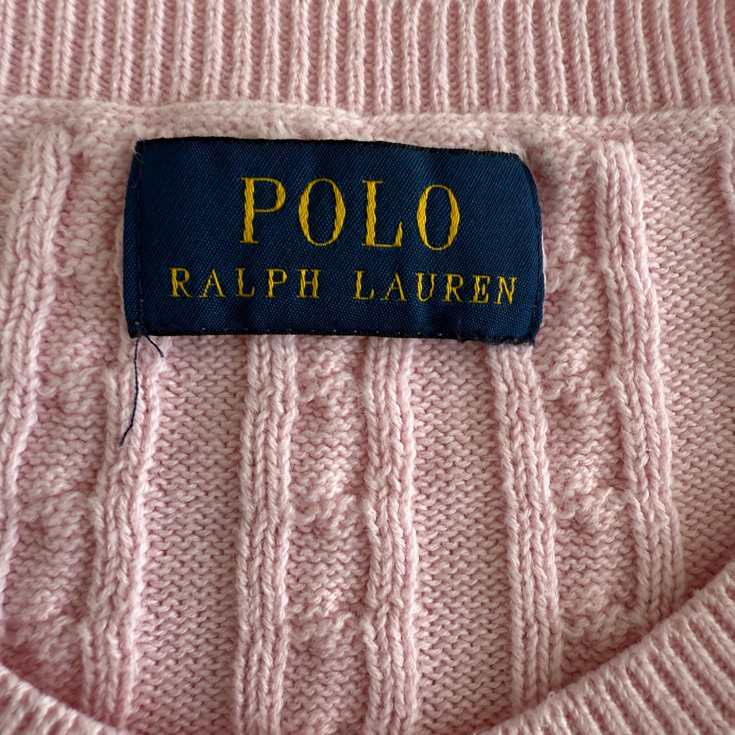 Ralph Lauren Cable Knit Cardigan - Small