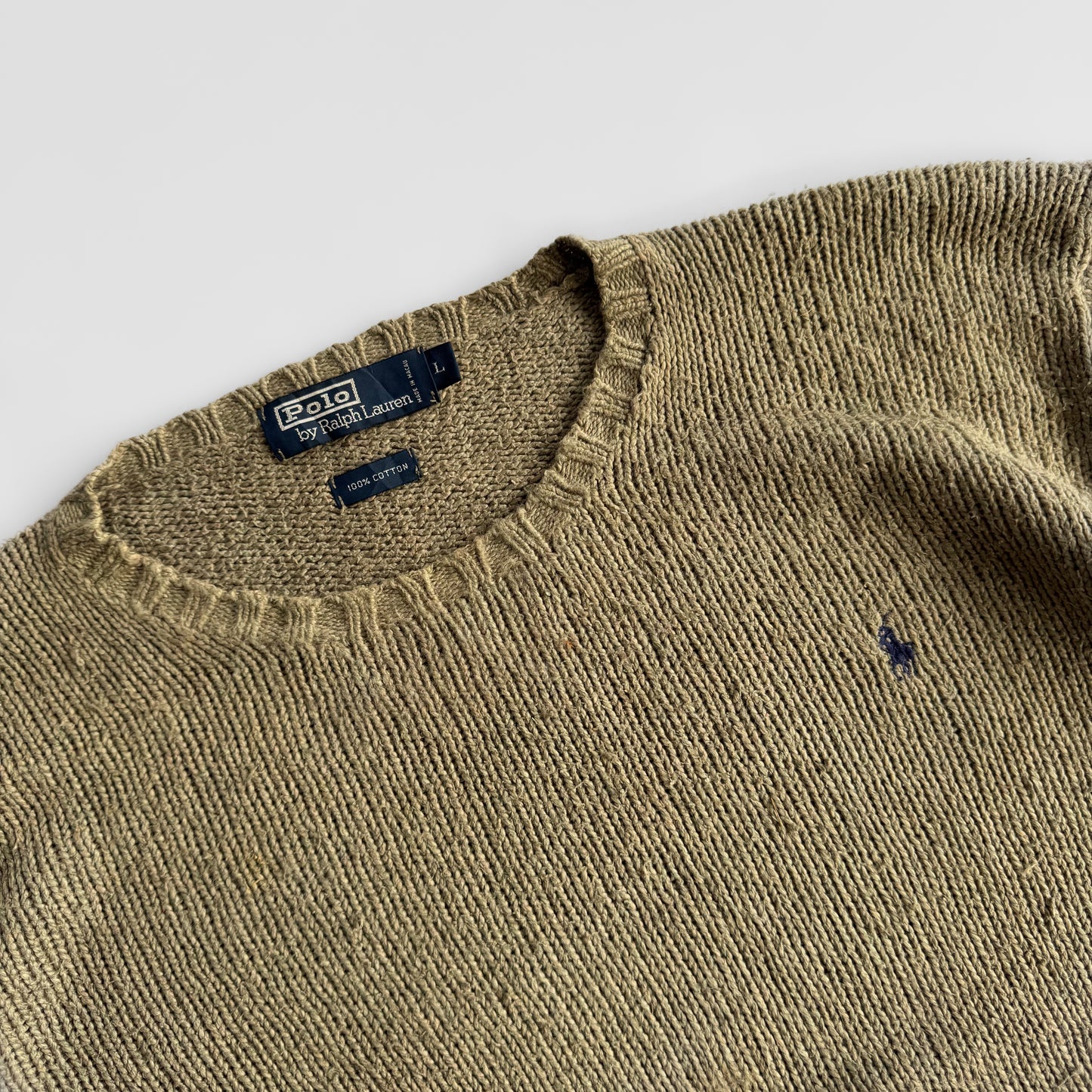 Ralph Lauren Heavy Knit Sweater - Large