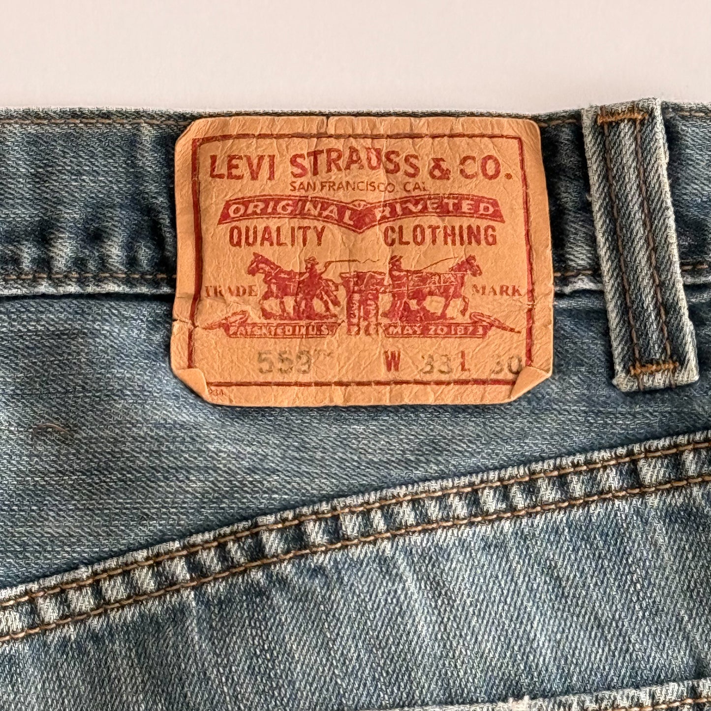 Levis 559 Straight Cut Jeans - 33 X 30