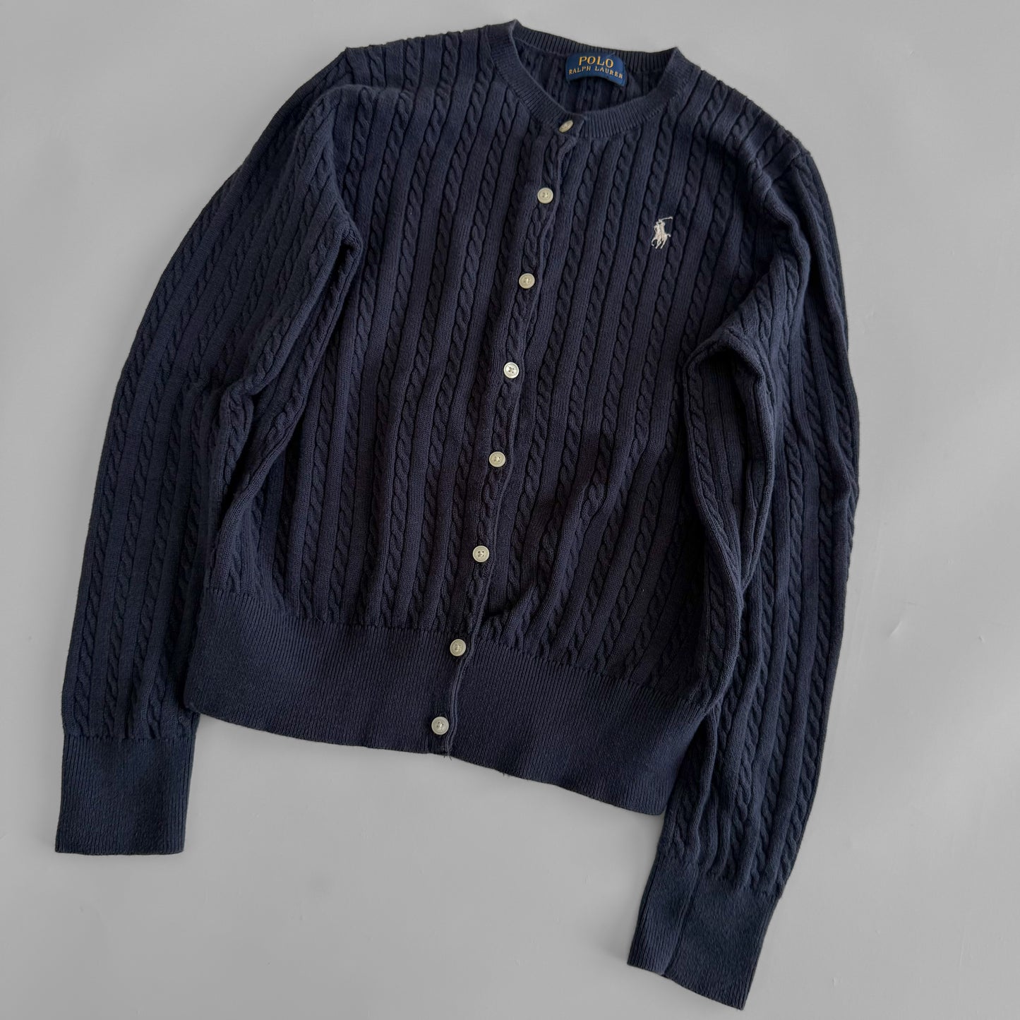 Ralph Lauren Cable Knit Cardigan - XS