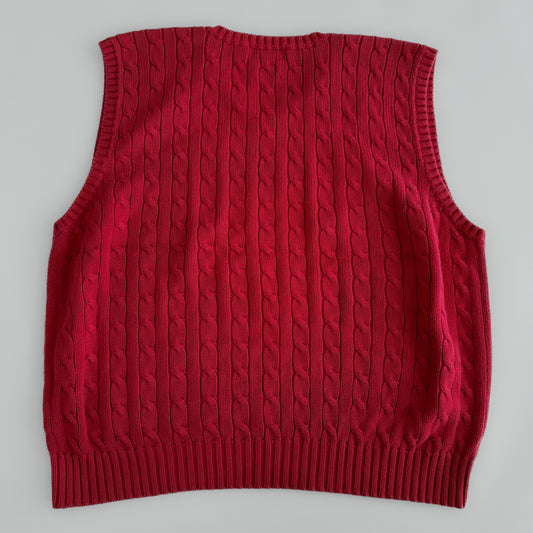 Ralph Lauren Cable Knit Vest - XL