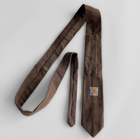 Reworked Carhartt Tie - Brown