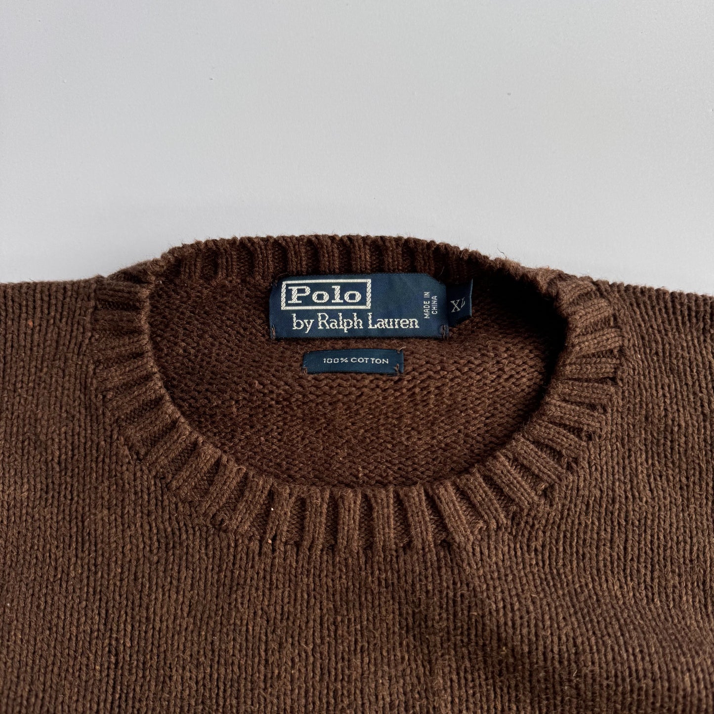 Ralph Lauren Heavy Knit Sweater - XL