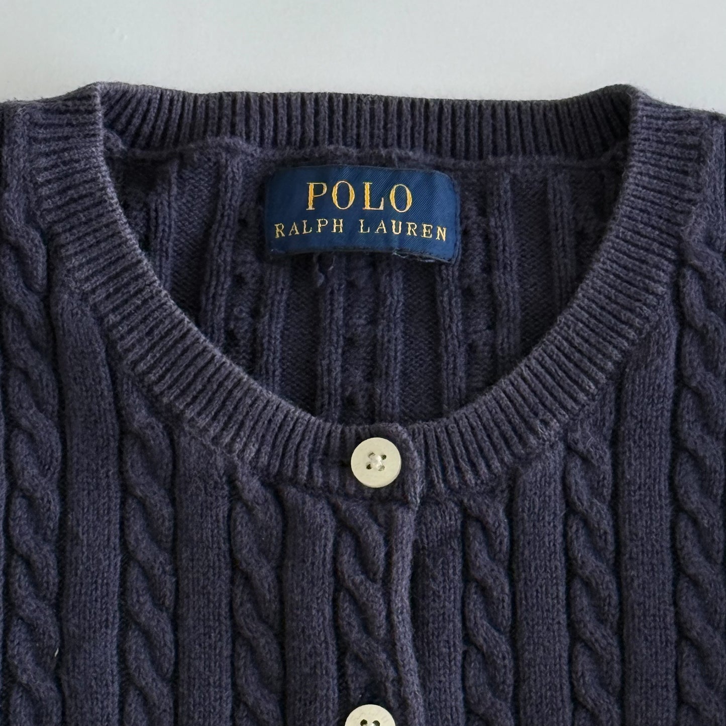 Ralph Lauren Cable Knit Cardigan - XS