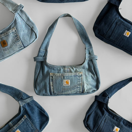 Reworked Carhartt Jackie - Blue Denim