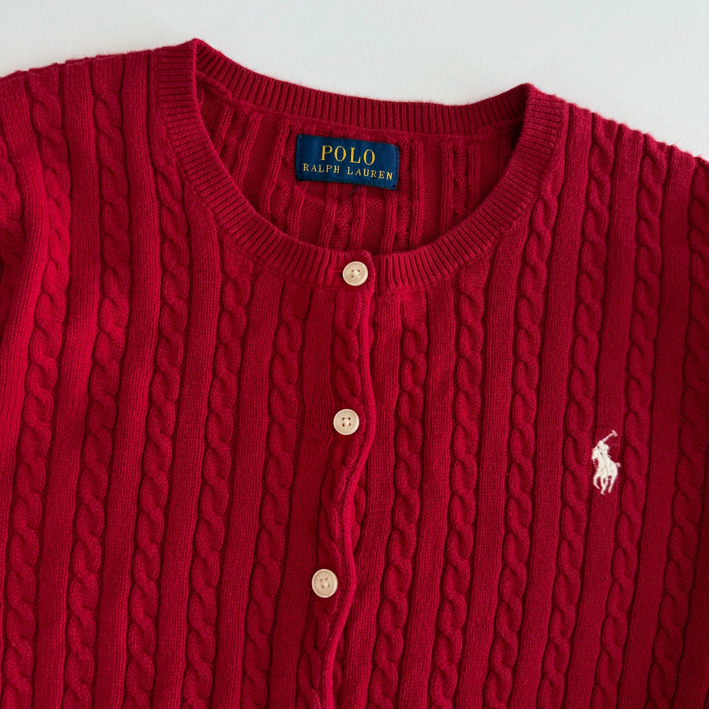 Ralph Lauren Cable Knit Cardigan - XS