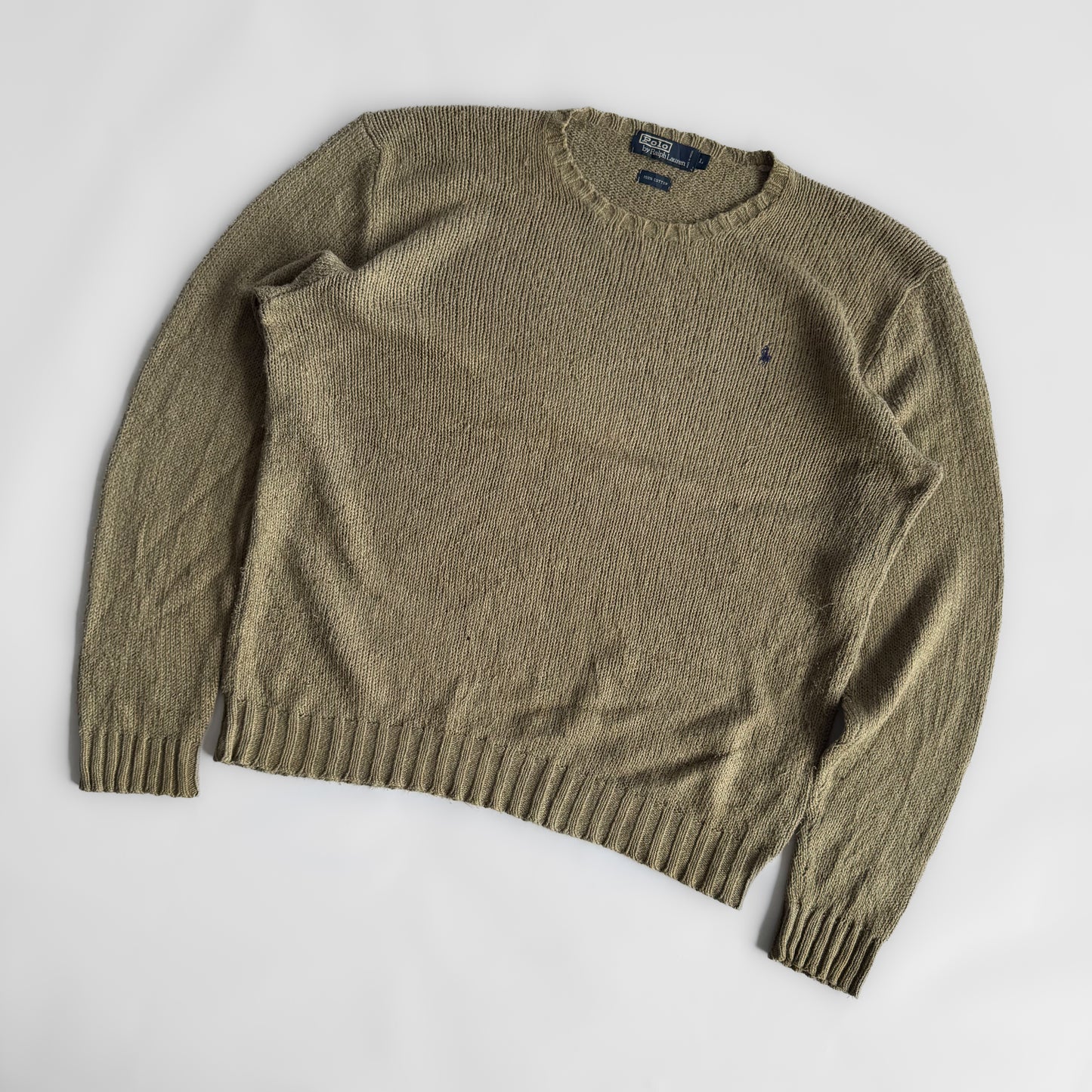 Ralph Lauren Heavy Knit Sweater - Large