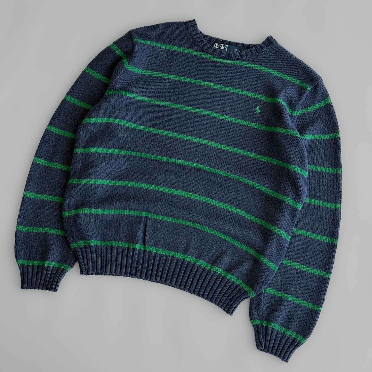 Ralph Lauren Striped Heavy Knit - Large