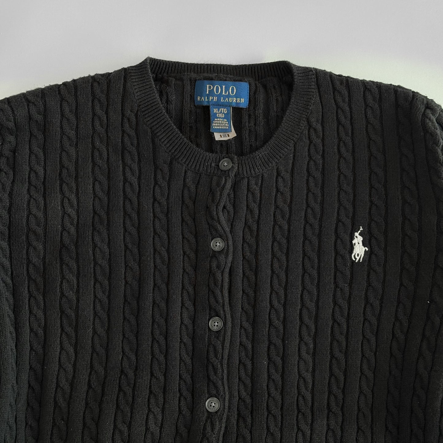 Ralph Lauren Cable Knit Cardigan - XS