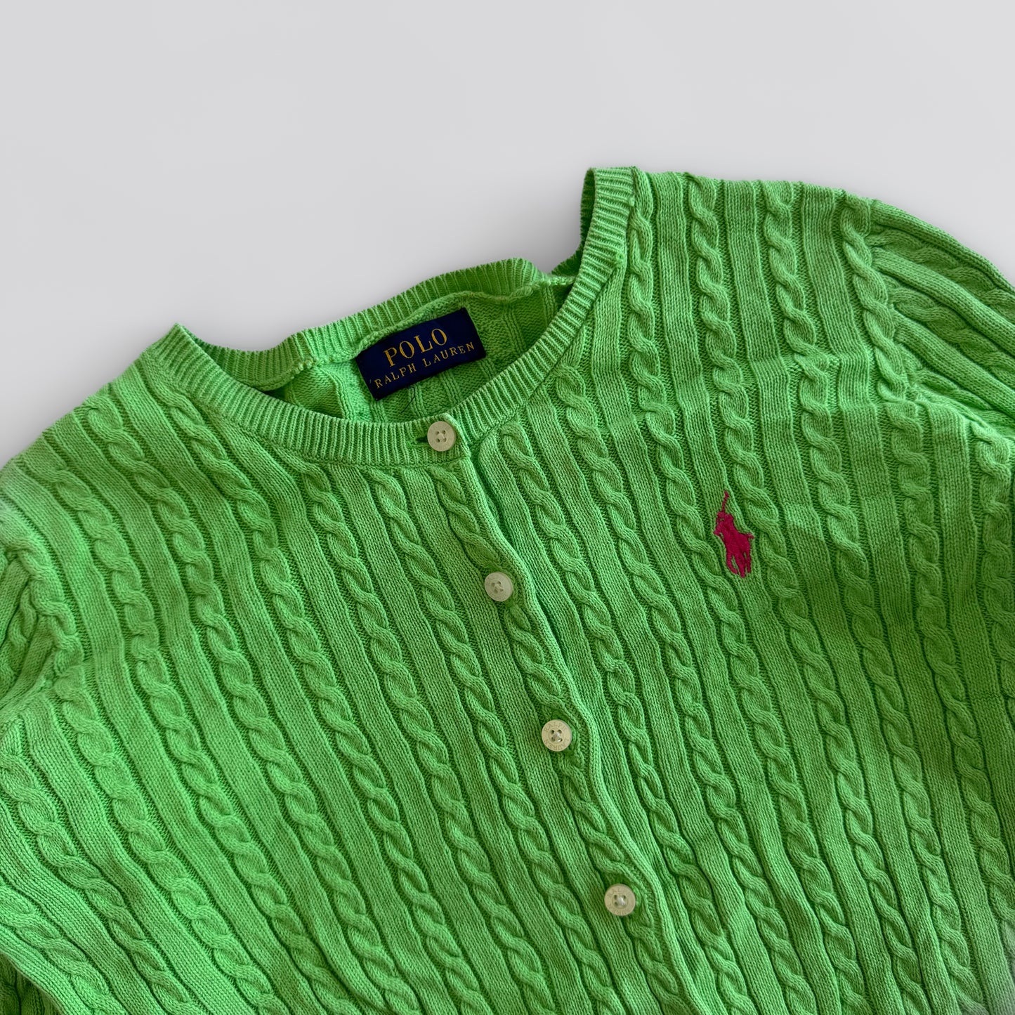Ralph Lauren Cable Knit Cardigan - XS
