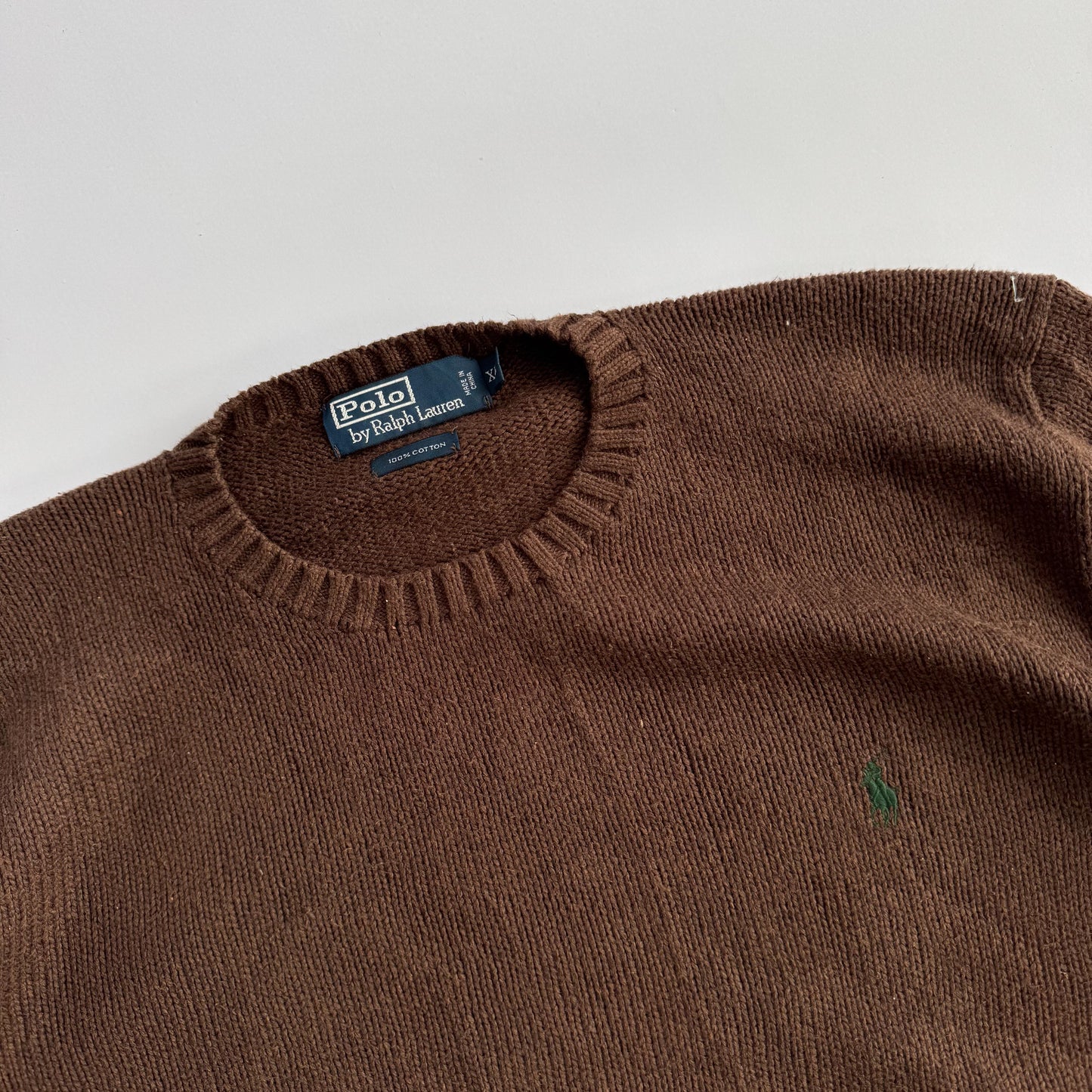 Ralph Lauren Heavy Knit Sweater - XL