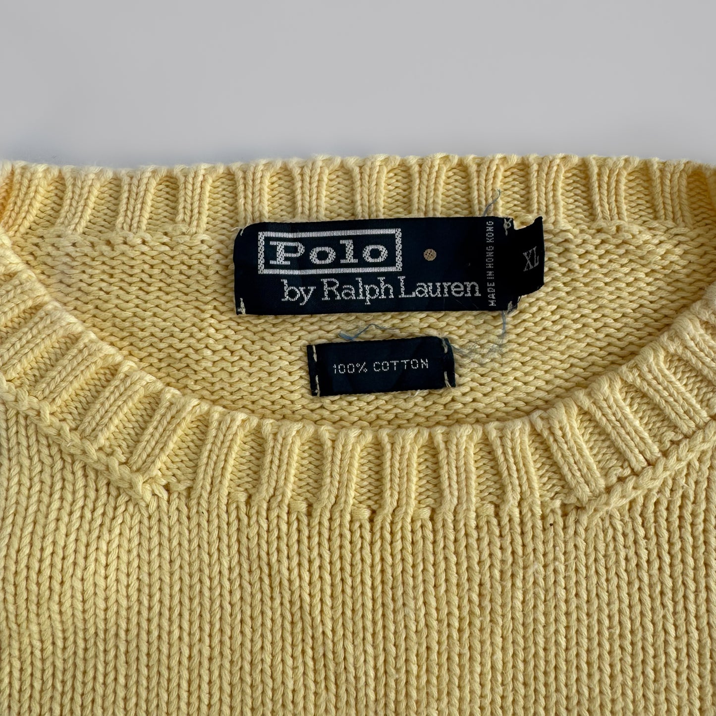 Ralph Lauren Heavy Knit Sweater - XL