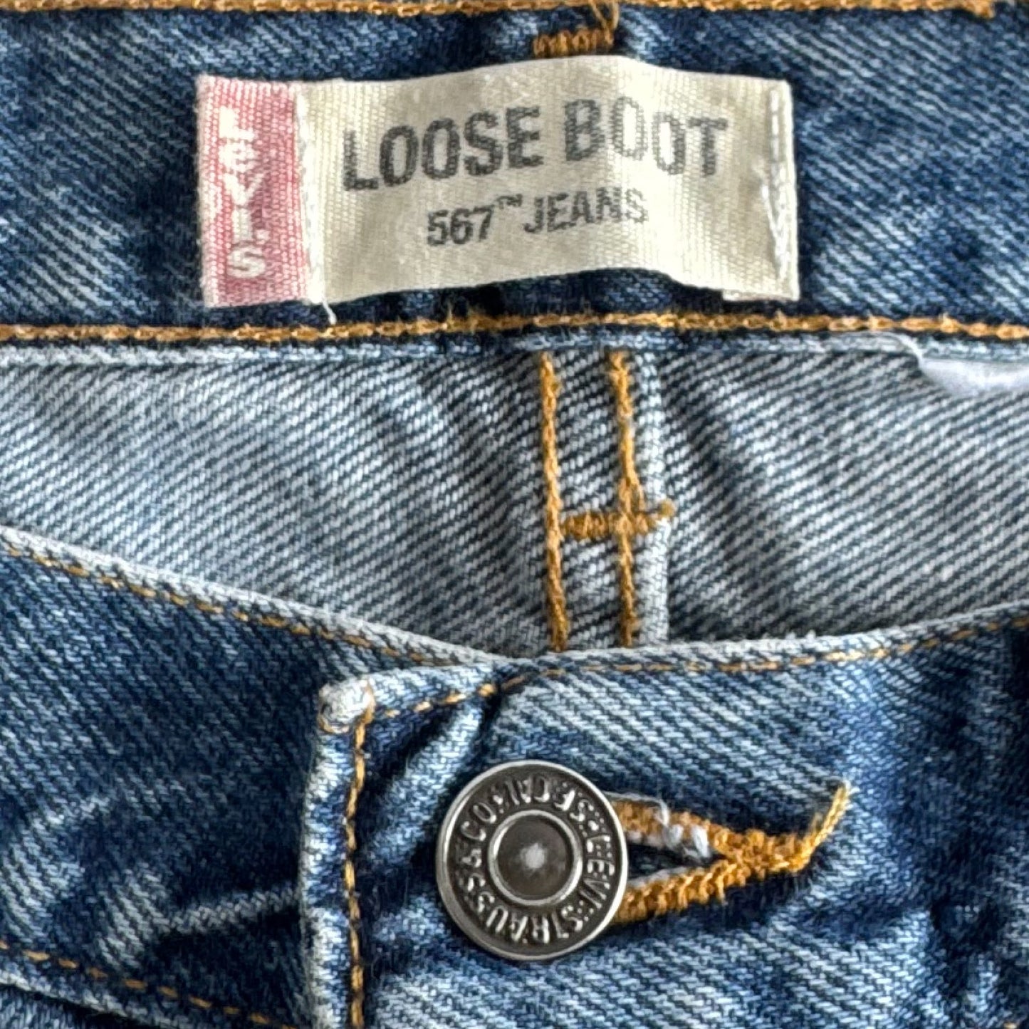 Levis 567 Baggy Jeans - 30”