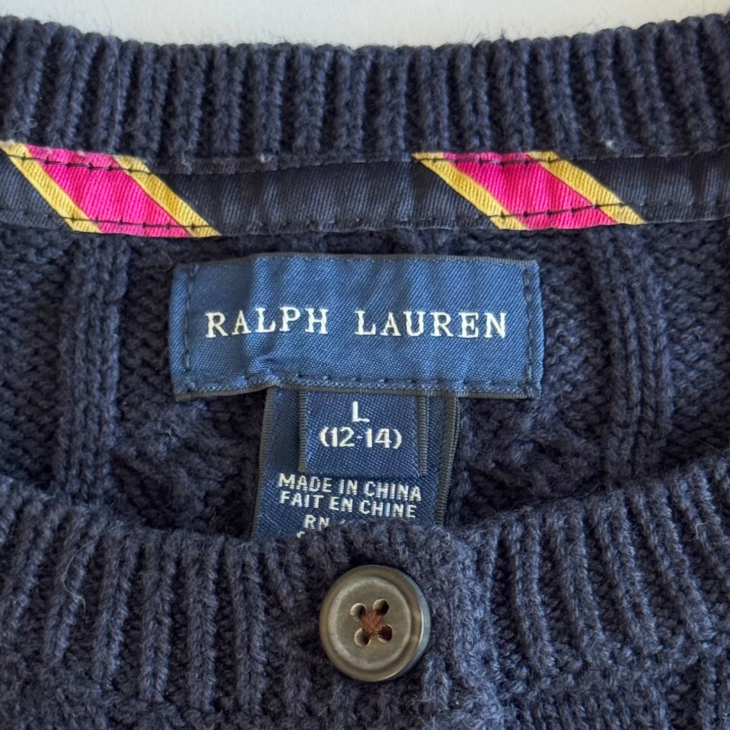 Ralph Lauren Cable Knit Cardigan - XXS