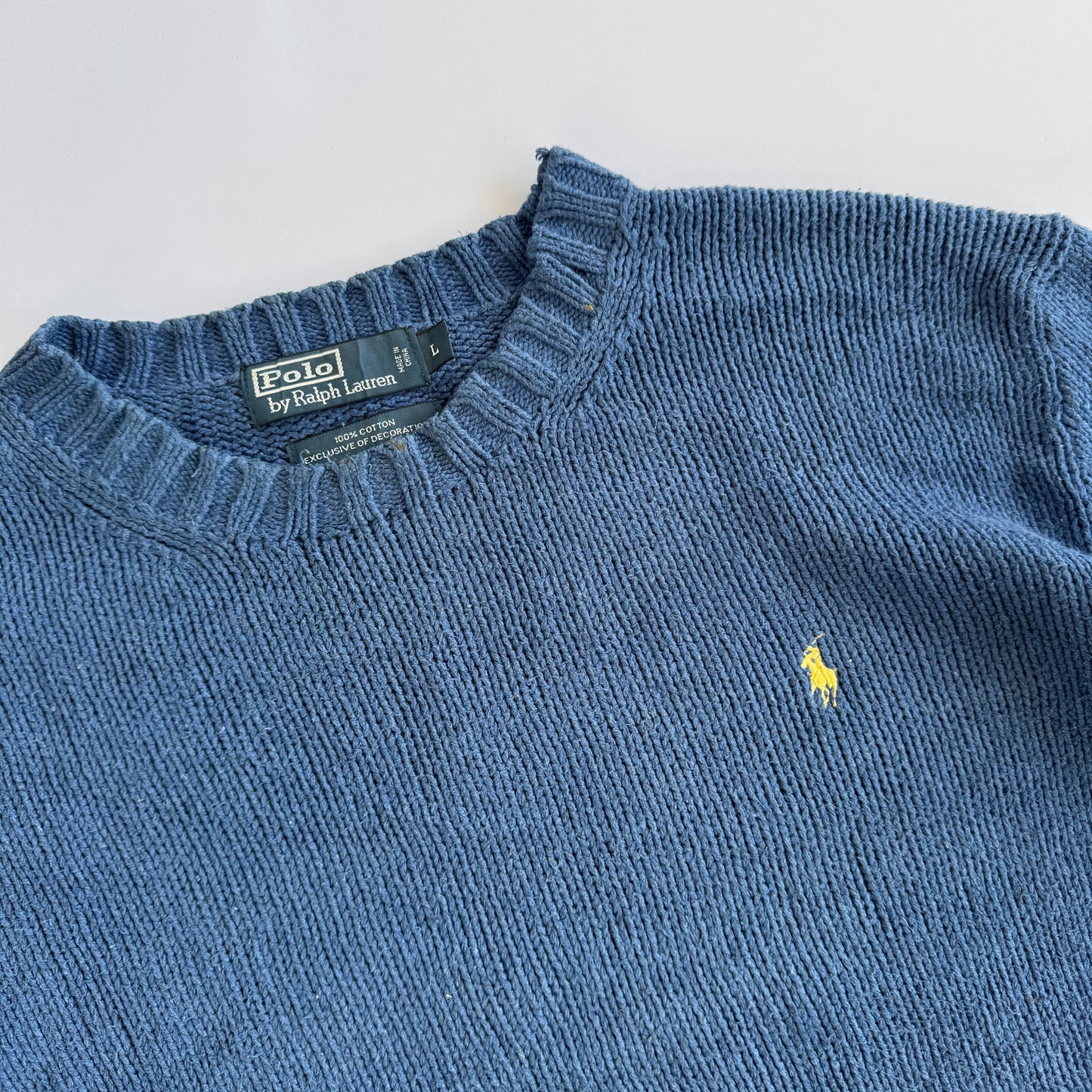 Ralph Lauren Heavy Knit Sweater - Large