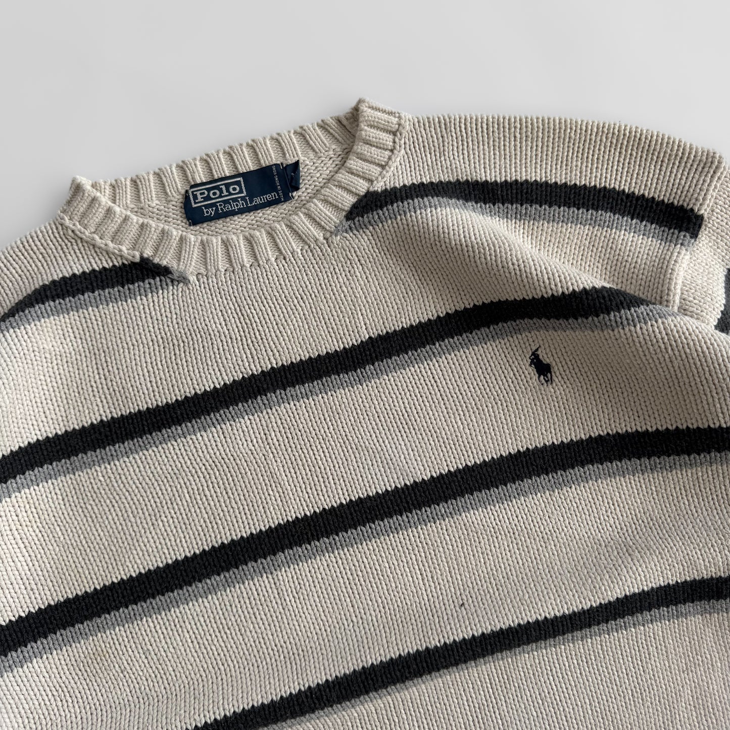 Ralph Lauren Striped Knit - Medium