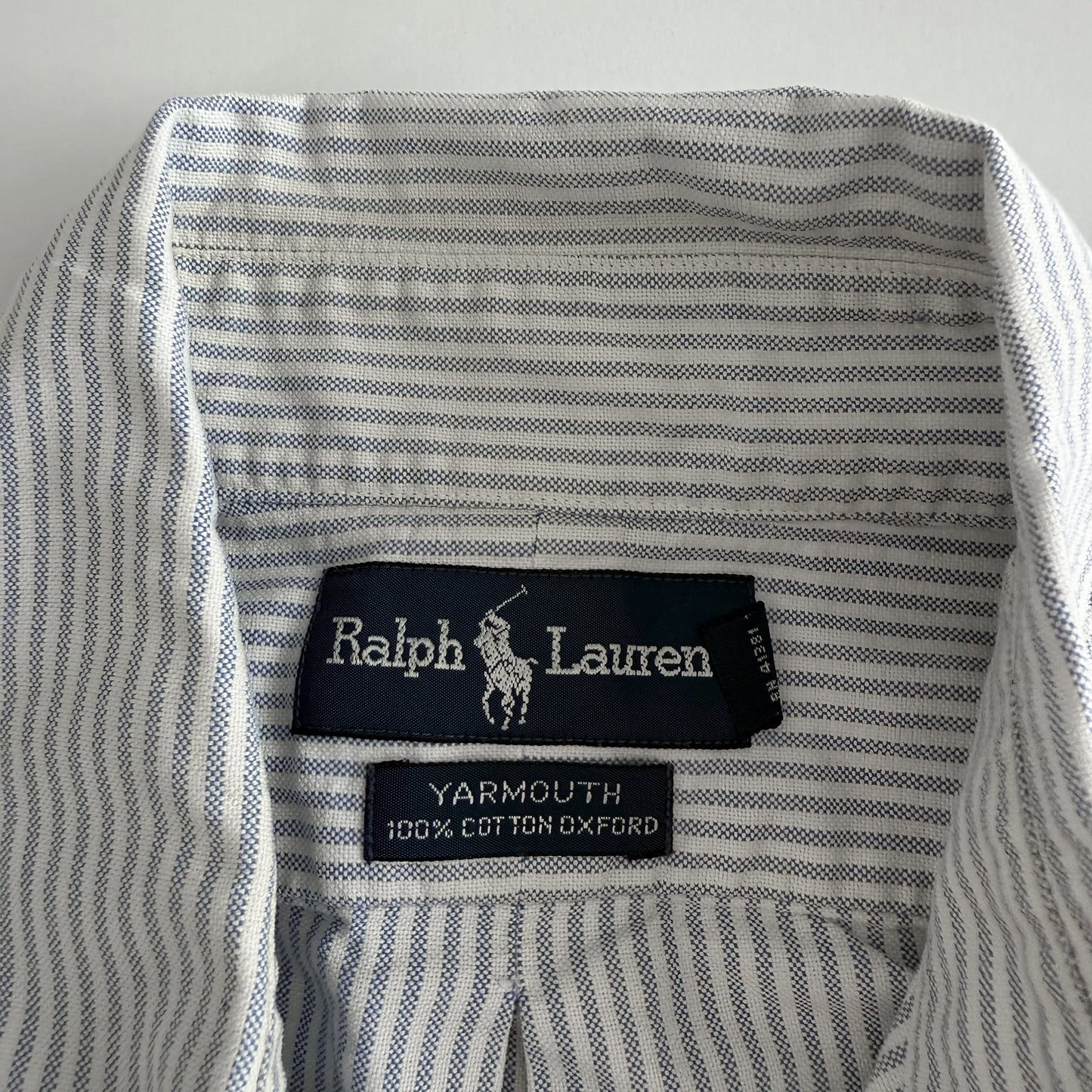 Ralph Lauren Striped Button Up Shirt - XXL