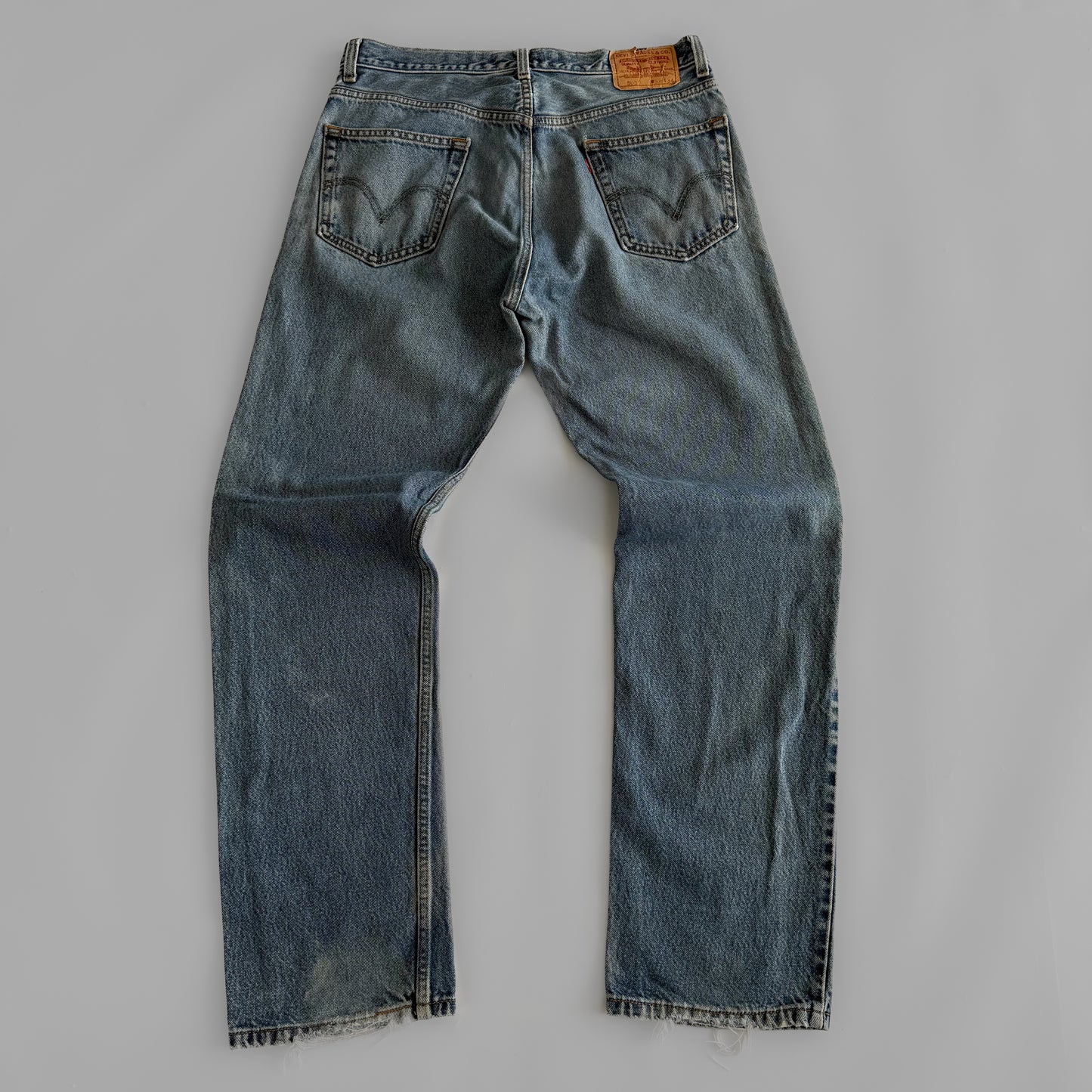 Levis 505 Straight Cut Jeans - 34 X 34