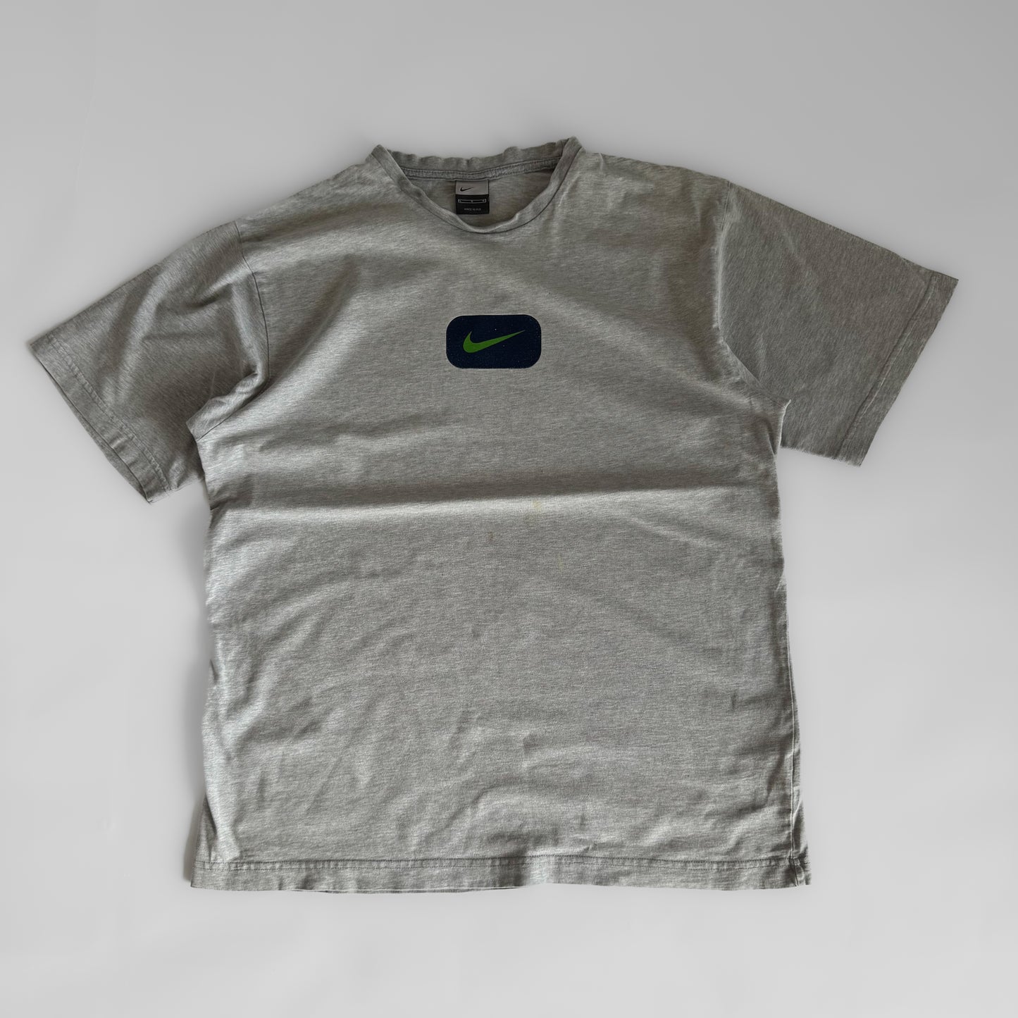 00s Nike Centre Swoosh T-Shirt - Large
