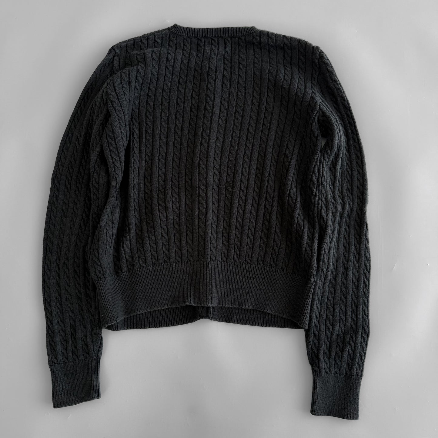 Ralph Lauren Cable Knit Cardigan - Small