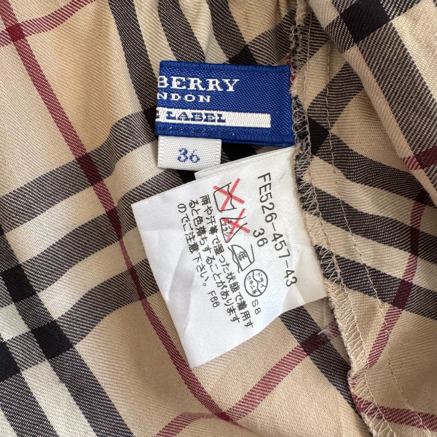 Burberry Nova Check Cami - Small