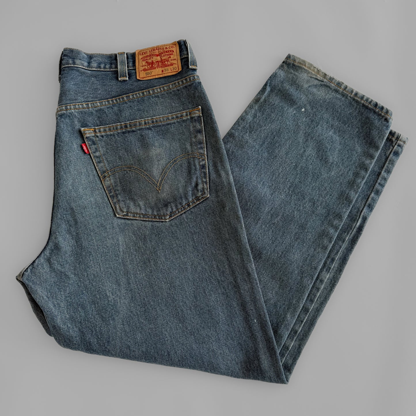 Levis 550 Wide Leg Jeans - 38 X 30