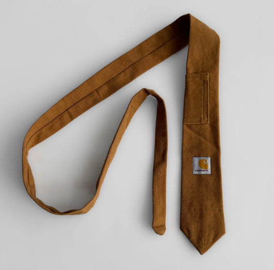 Reworked Carhartt Tie - Tan