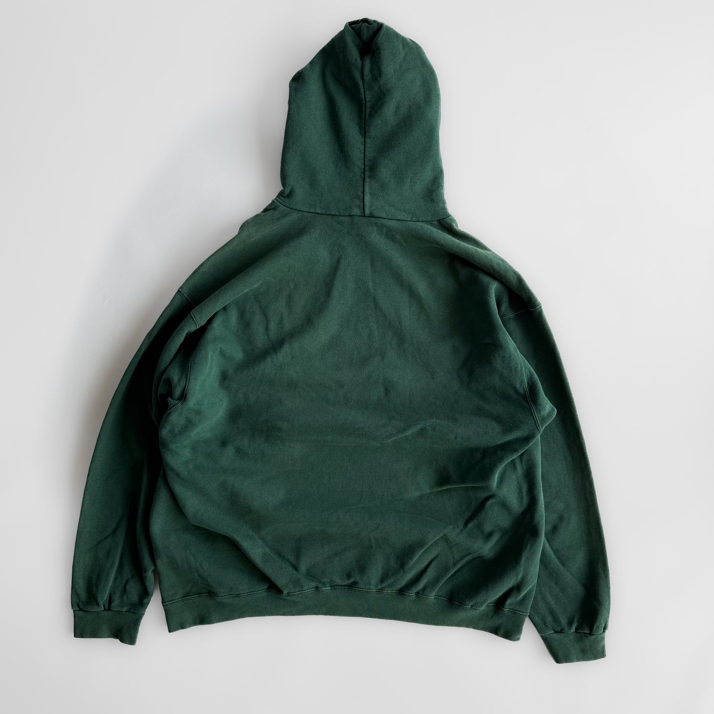 Rare Nike 90's Forest Green Hoodie - XL