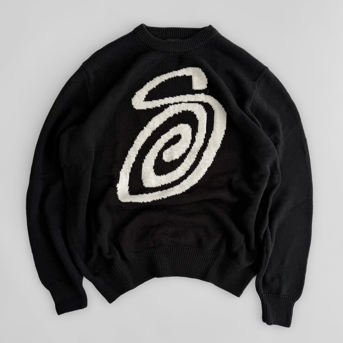 Stussy Swirly S Knit - Large
