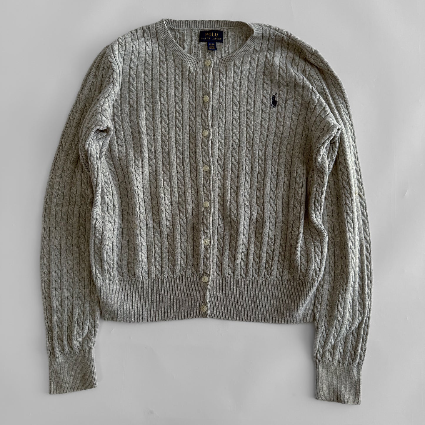 Ralph Lauren Cable Knit Cardigan - Medium